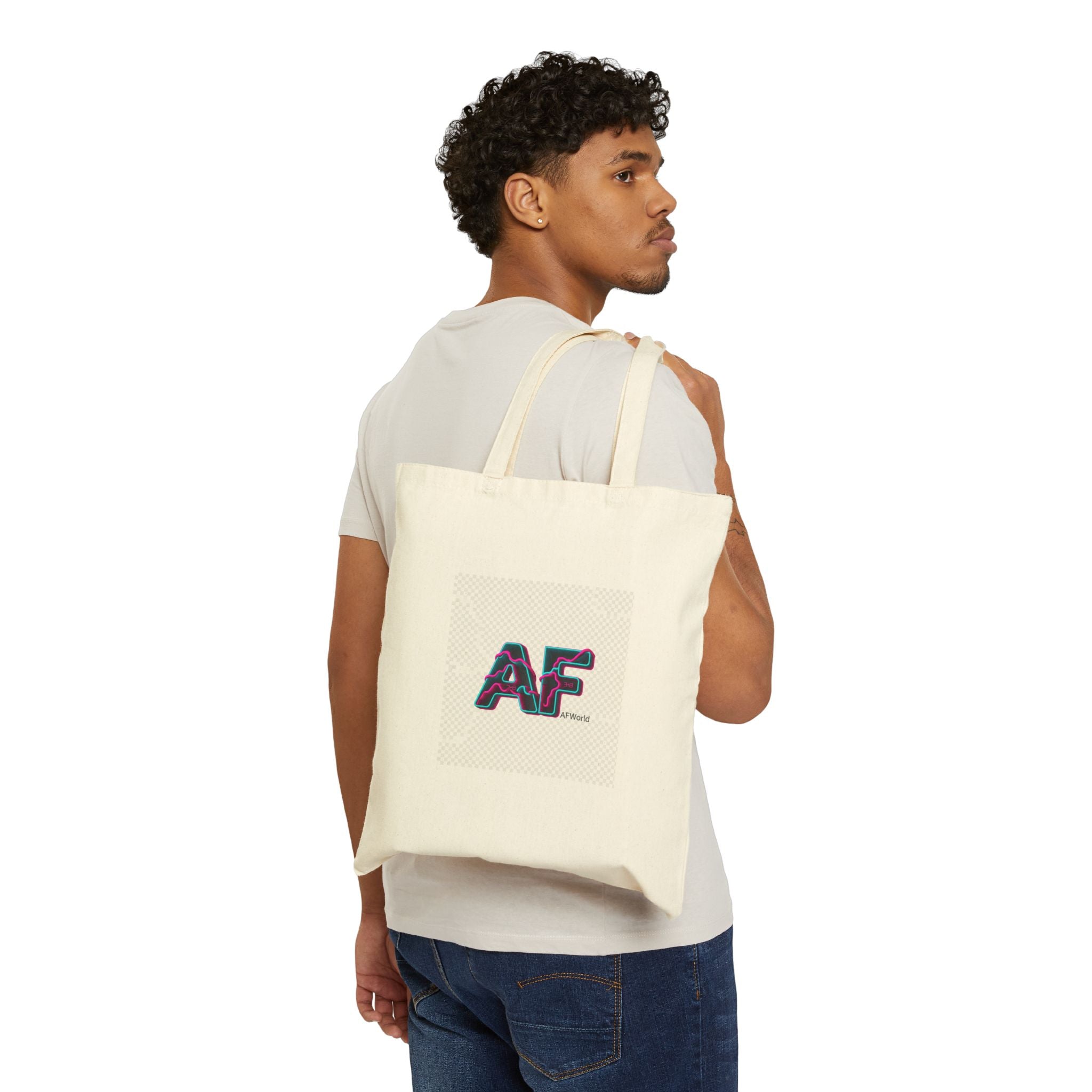 AF emblem tote, MLK Day of Service unity, community volunteer canvas